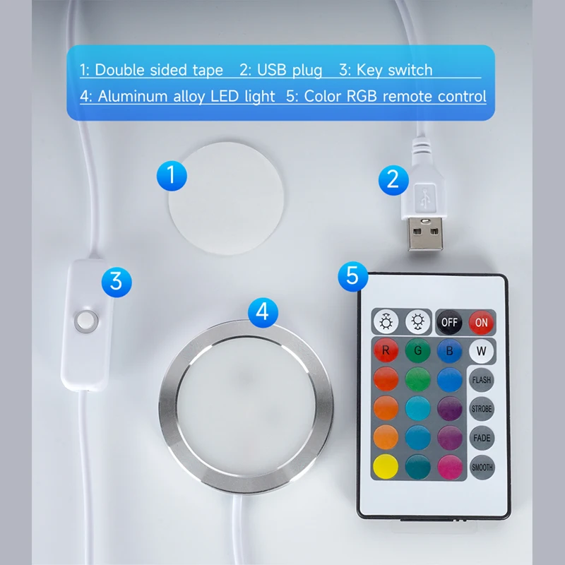 For Bambu Lab x1p1 Led Lamp Kit 001 Hardware Bambulab Light Kit Led Light Parts Model 3d Printing Parts 3d printer accessories