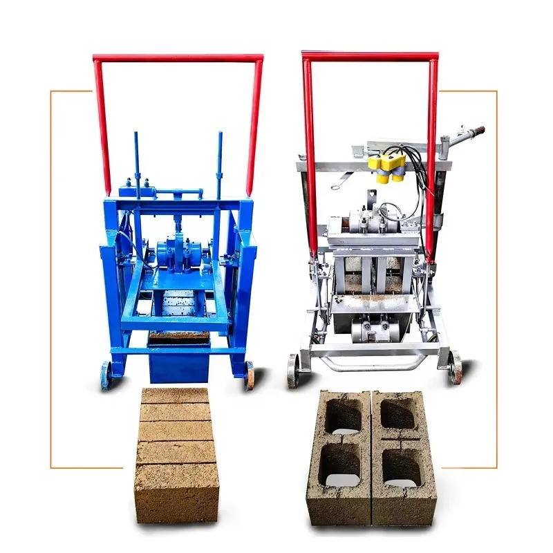 Small Scale Brick Making Machine Cement  Brick Block Making Machine