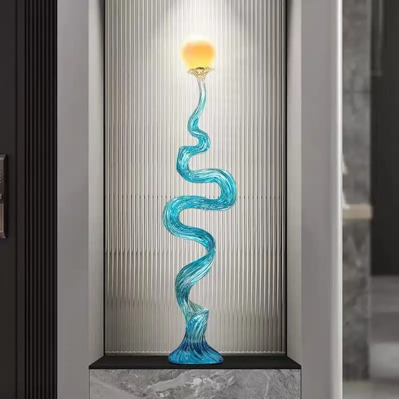 for-105X24X12CM Hot-selling Durable Light Luxury Modern Entrance Art Abstract Sculpture Ornaments）