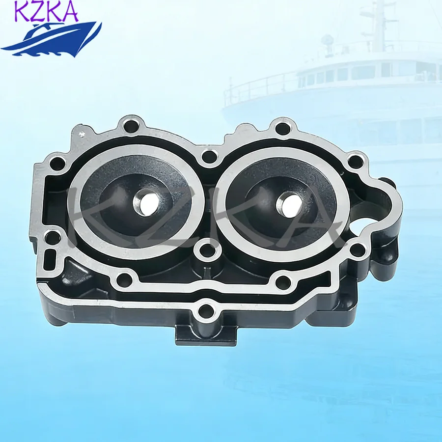 Outboard Engine Cylinder Head Block 6B4-11111 6B4-11111-00-1S For Yamaha 15HP 9.9HP 15D Boat Motor Aftermarket Accessories