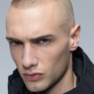 Aço cirúrgico Ferradura Anel de nariz falso Hoop Nostril Piercing Set Anel do Septo Jóias do corpo, 100pcs por lote 8 principais vendas aneis aço cirurgico - №3