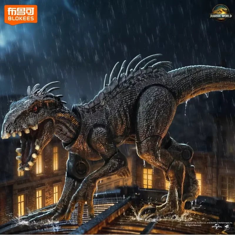 

New Blokees Jurassic World Third Edition Dinosaur Building Block Surprise Blind Box Spinosaurus Collectible Model Toy Adult Gift