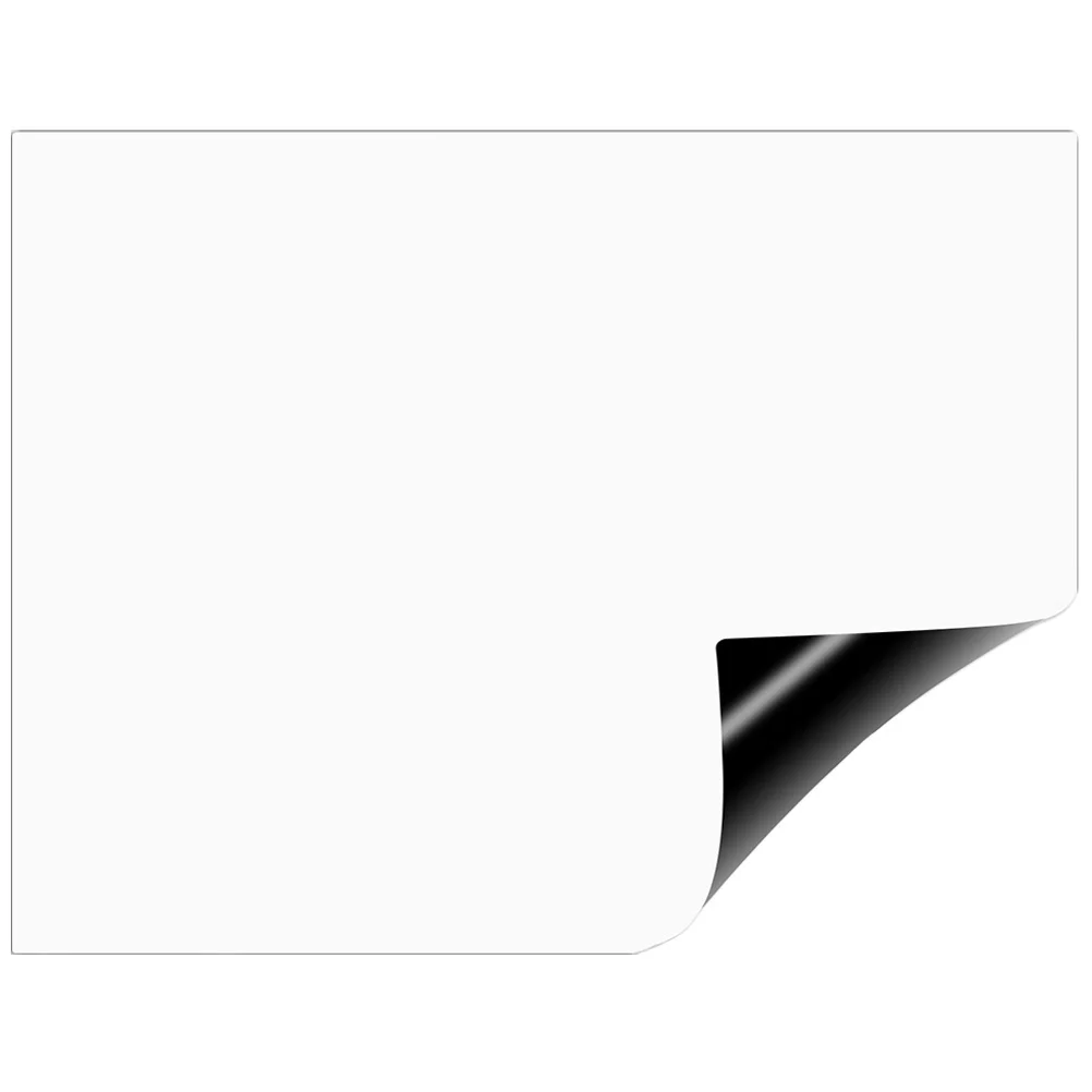 Refrigerator Magnetic Board Sheet Dry Erase Schedule Organizer Stick Any Surface Non-Slip Writing Space Plenty