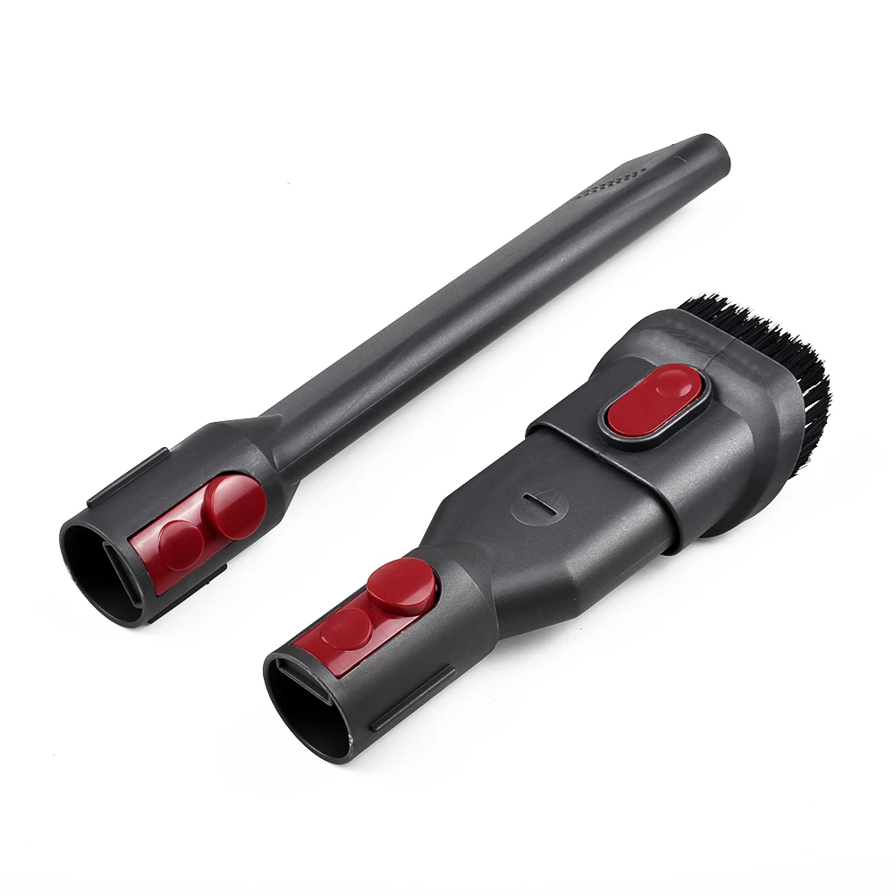 2 unids/set boquilla de vacío cabezal de cepillo de succión para Dyson V7 V8 V10 aspiradora herramienta para grietas de polvo para el hogar