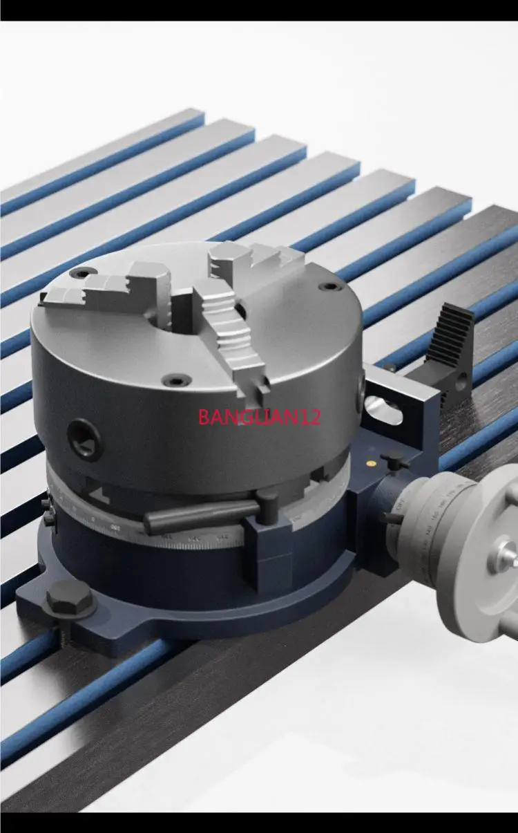 Simple indexing disc rotary table milling machine vertical and horizontal rotary table splitter