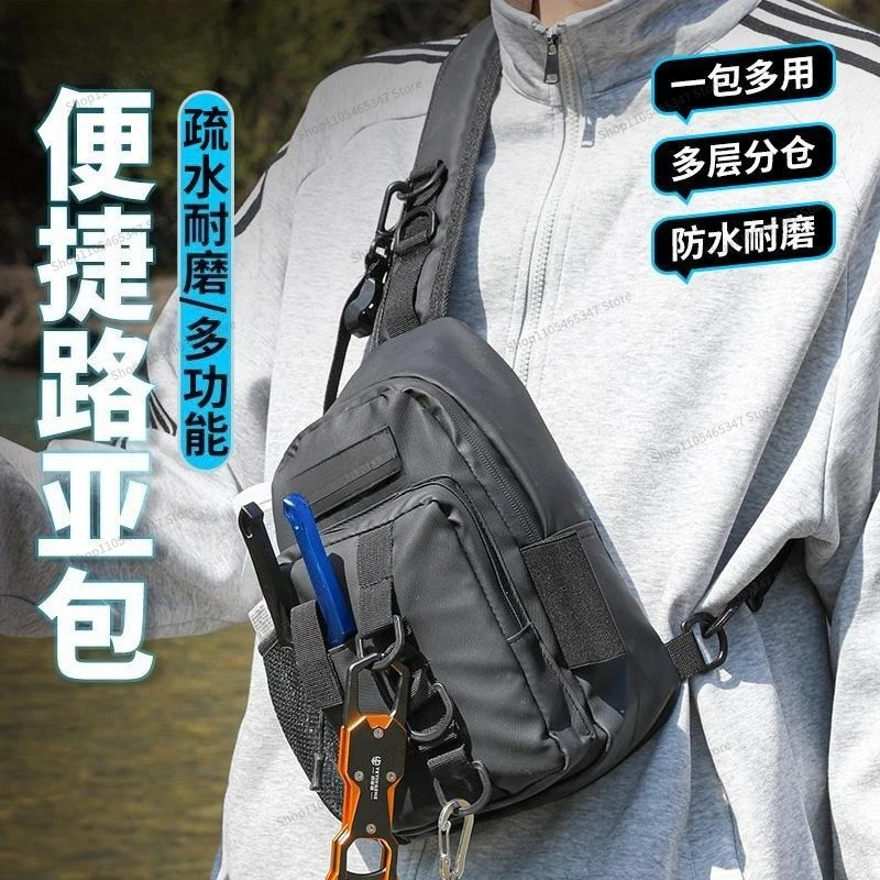 For Lure Bags, Small Backpacks, Crossbody Bags, Multi-functional Waist Bags, One-shoulder Fishing Gear, Fishing Gear,