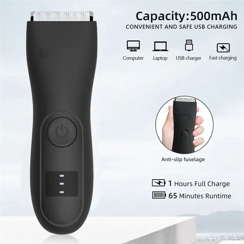 남성용 바디 헤어 트리머 남성용 비키니 트리머 여성용 헤어 제거기 그루인 & 바디 쉐이버