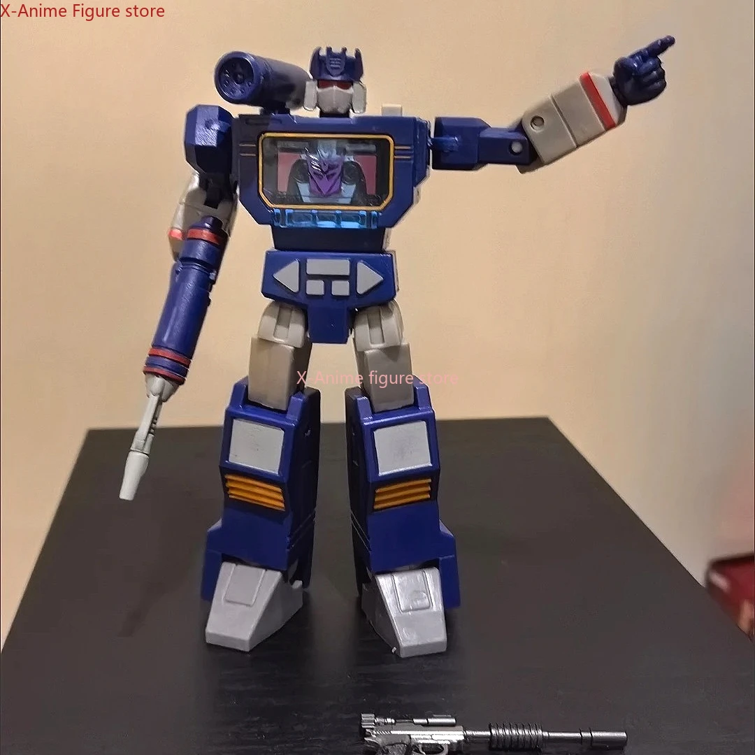 متوفر في المخزون ألعاب محولات هاسبرو R.E.D. سلسلة روبوت بتصميم معزز G1 OP Soundwave Megatron هدية شخصية الحركة غير المتحولة