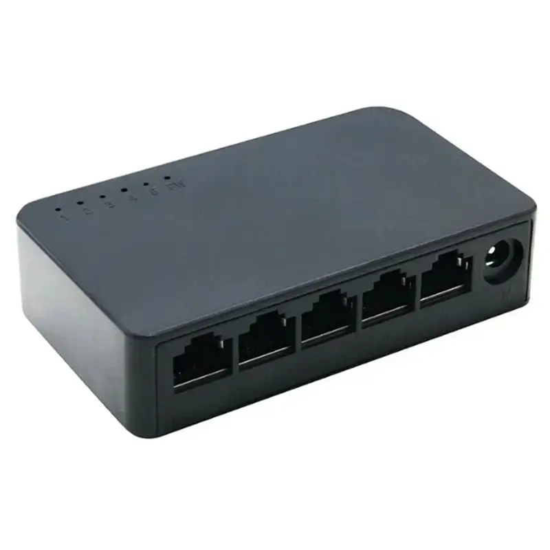 

YSS-5-портовый гигабитный коммутатор 1000 Мбит/с, быстрый Ethernet-коммутатор, порты WAN/LAN, Ethernet-хаб для мониторов и IP-камер, вилка стандарта США, прочный