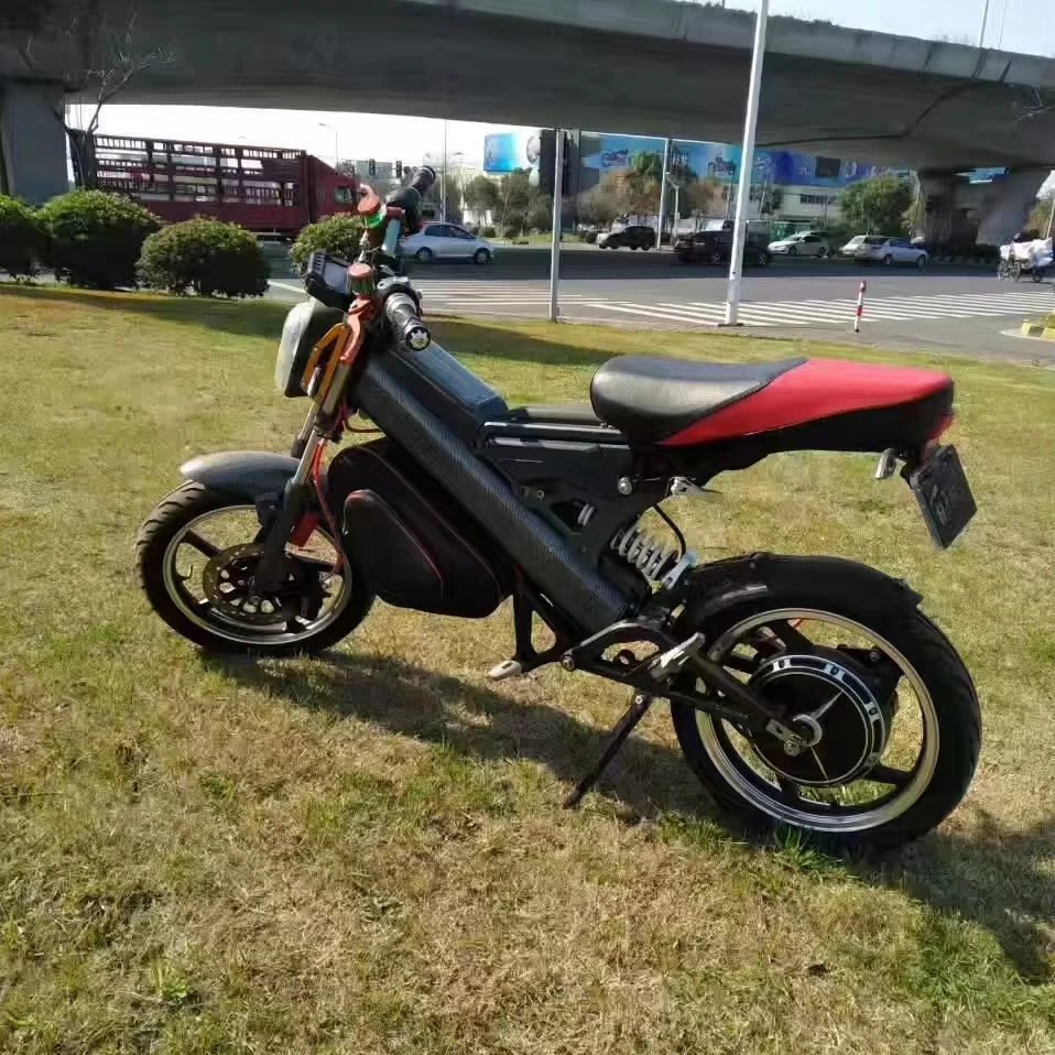 

City Electric Folding Bike Steel 1000W Brushless Motor 60v Disc Brake Lightweight Compact Off-Road Model