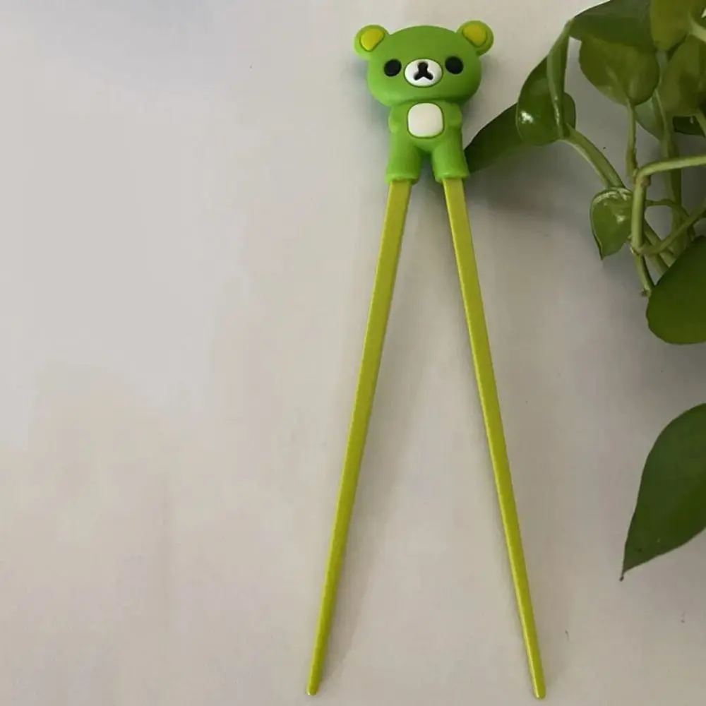 Silicone Bear Training Chopsticks Multi-color Detachable Chopsticks Learning Aid Easy To Use Chopsticks Training Tools