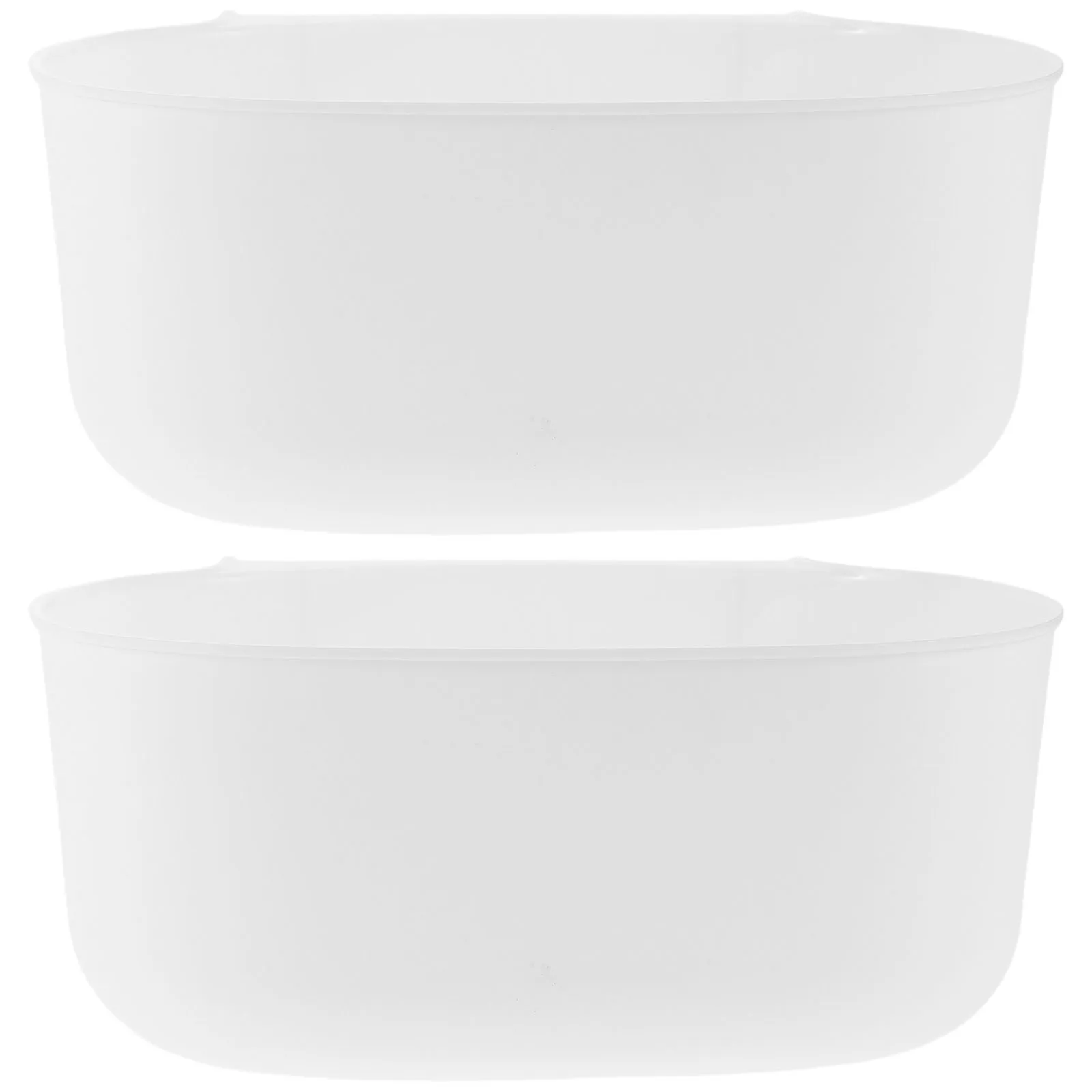 

2pcs Hanging Trash Can Space-Saving Kitchen Cabinet Door Mounted Waste Bin Small Plastic Garbage Can For Home Office Dormitory