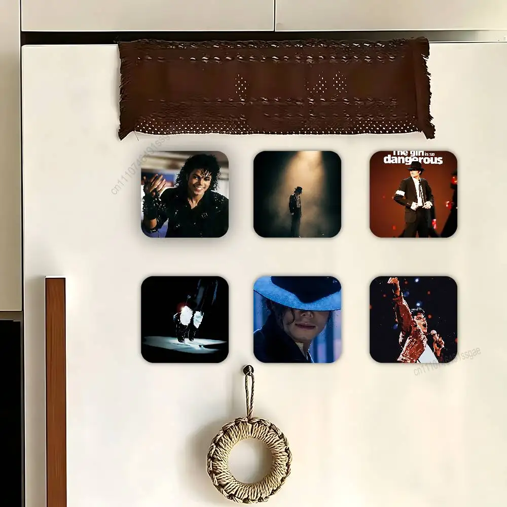 Superstar M-Michael J-Jackson Fridge Magnets,Decorative Refrigerator Magnets for Home Kitchen Decor,Strong Magnet Stickers