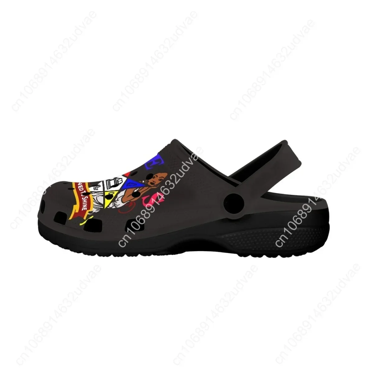 Lightweight Non-slip Indoor Slippers OES Sistars Order Of Eastern Printed Casual Flat Garden Shoes Couple Beach Adult Sandals