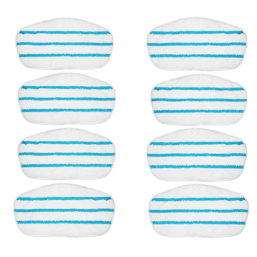 A02V-Replacement Steam Mop Pads, Compatible for PurSteam PureSteam ThermaPro 211 10-In-1 Steam Mop Cleaner 8-Pack