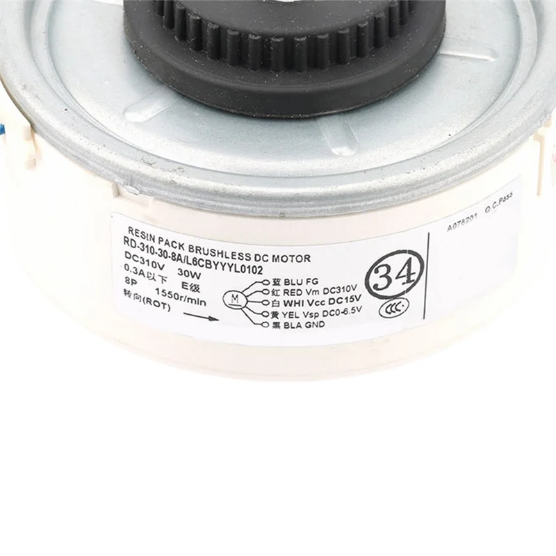 

【Must-Haves】Air Conditioner Brushless DC Motor Replacement For Panasonic RD-310-30-8A/L6CBYYYL0102 Air Conditioner Accessories