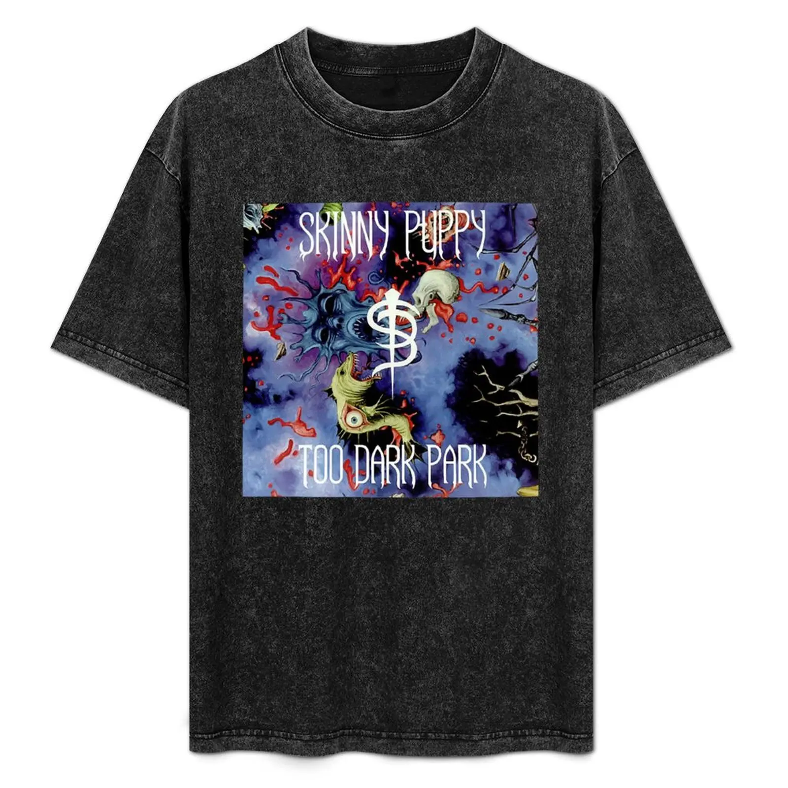 

Skinny Puppy Band T-Shirt Basic Casual Short Sleeve Cotton Shirt