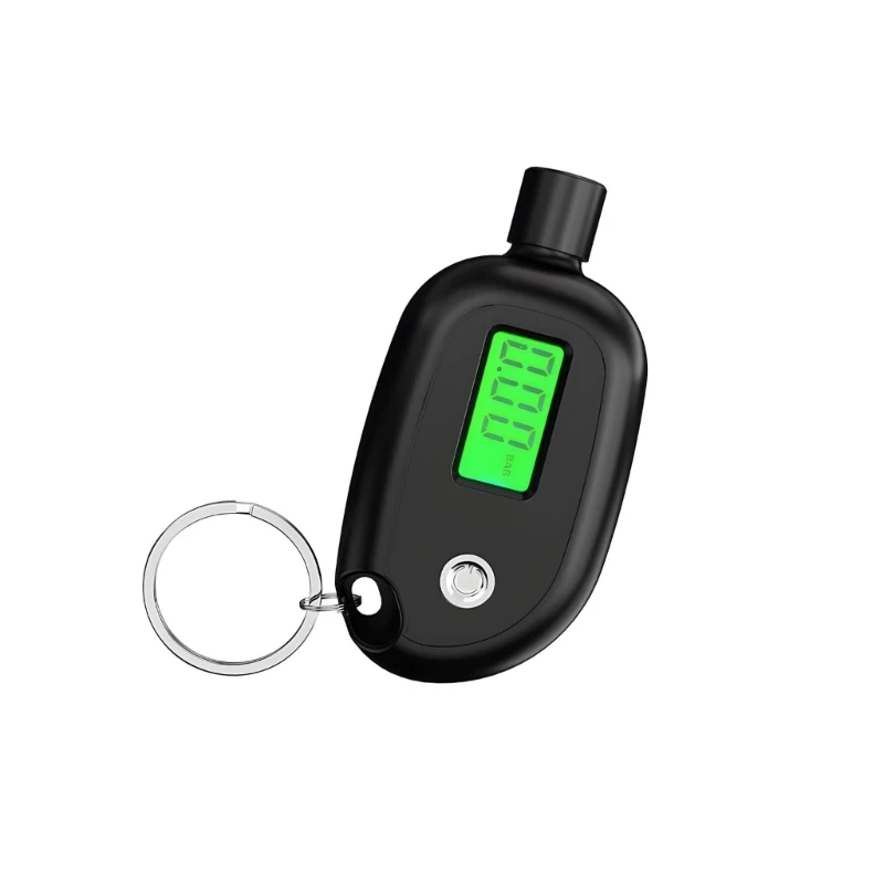 Car Tire Pressure Checker LCD Screen 4 Measurement Mode Air Pressure Tester