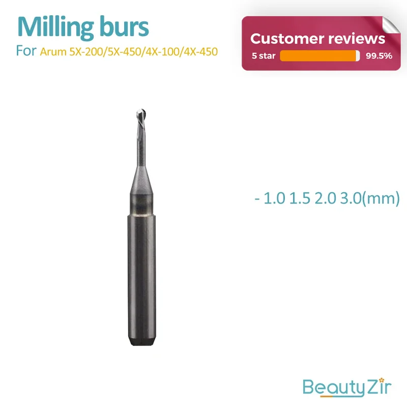 

2 pieces Arum 5X-200 4X-100 5X-450 4X-450 milling burs dental cad cam milling burs