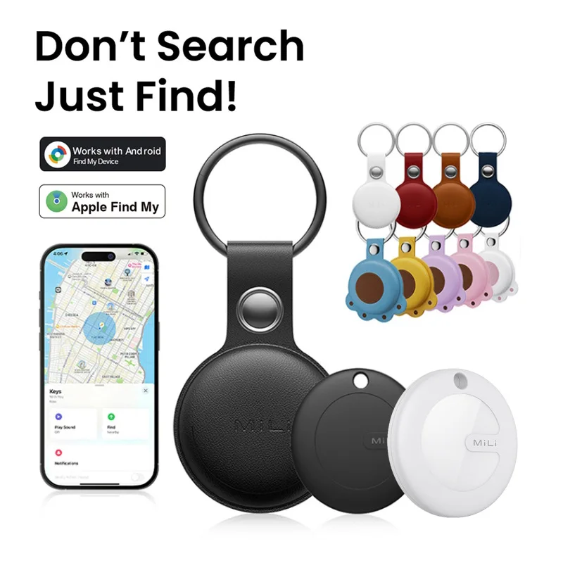 MiTag Duo Smart Tracker Tag Item Finders Compatible with IOS and Google Find Hub App IP67 Waterproof Bluetooth Tracking Tag