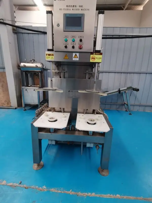 Single Head Keg  Washer Automatic Beer Keg Washing Machine  Beer Keg Washer