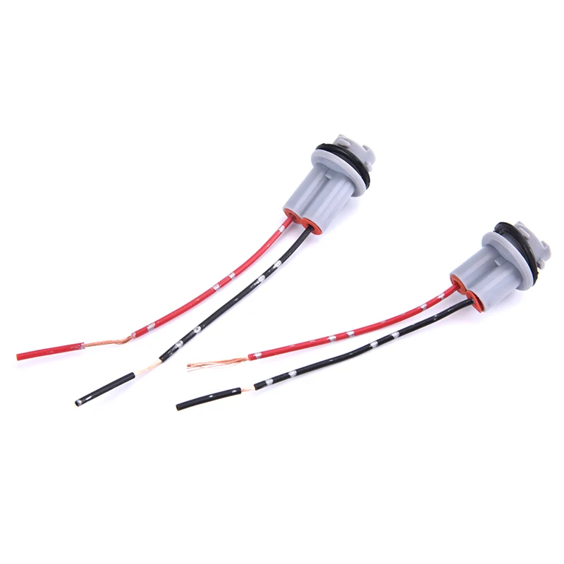 2Pcs T10-T13 Car Lamp Holder Led Bulb Base Adapter Turn Signal Light Socket Accessory