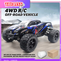 2.4G RC Truck 1/10 Pickup Truck Model Racing Climbing Off-road Vehicle 4WD RC Car Kids Toys 40KM/H High-speed Boys Gifts THELINK