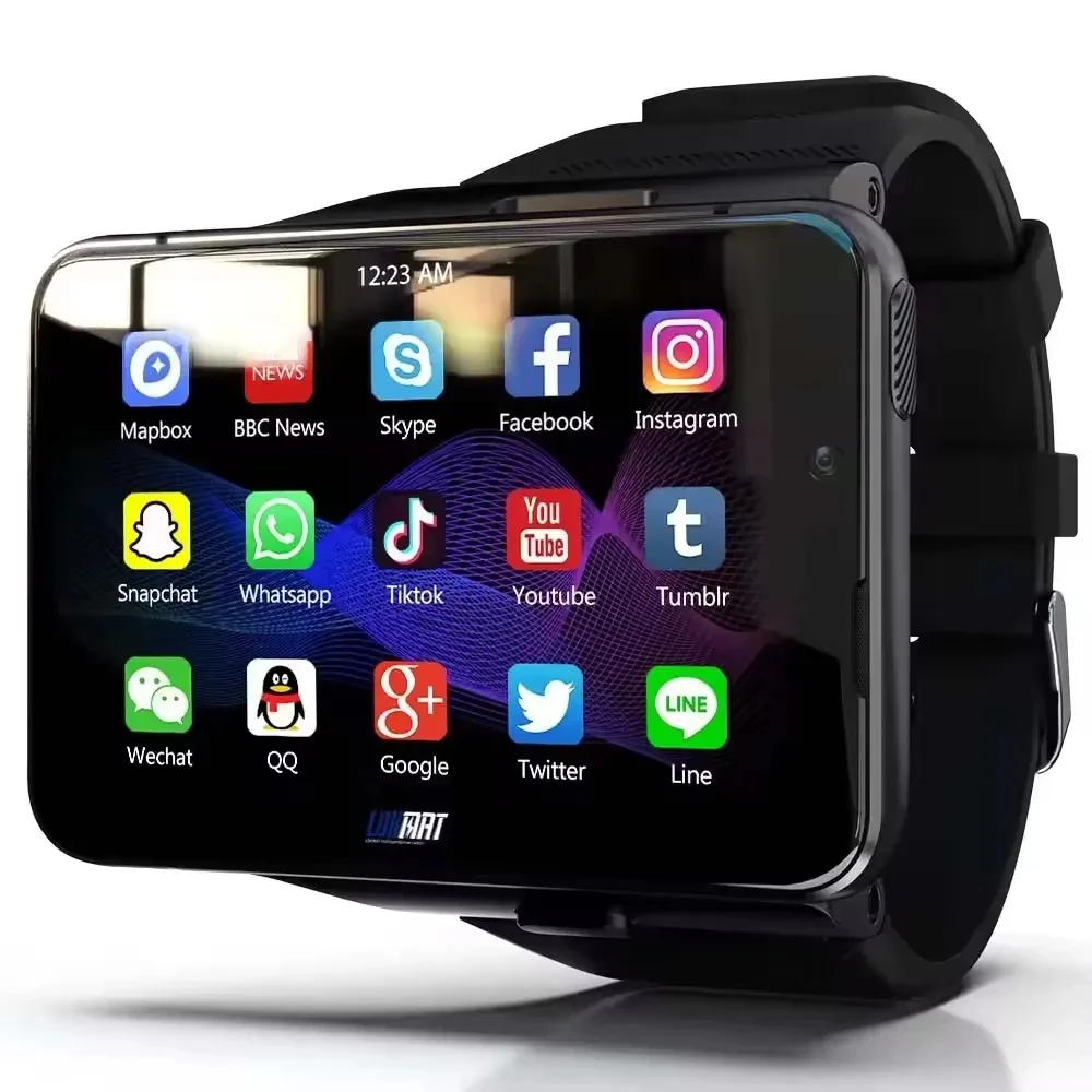 MAX 4G GPS WIFI 2.88 Inch Touch Screen Dual Camera Gaming Sim Card Fashion Smart Watches