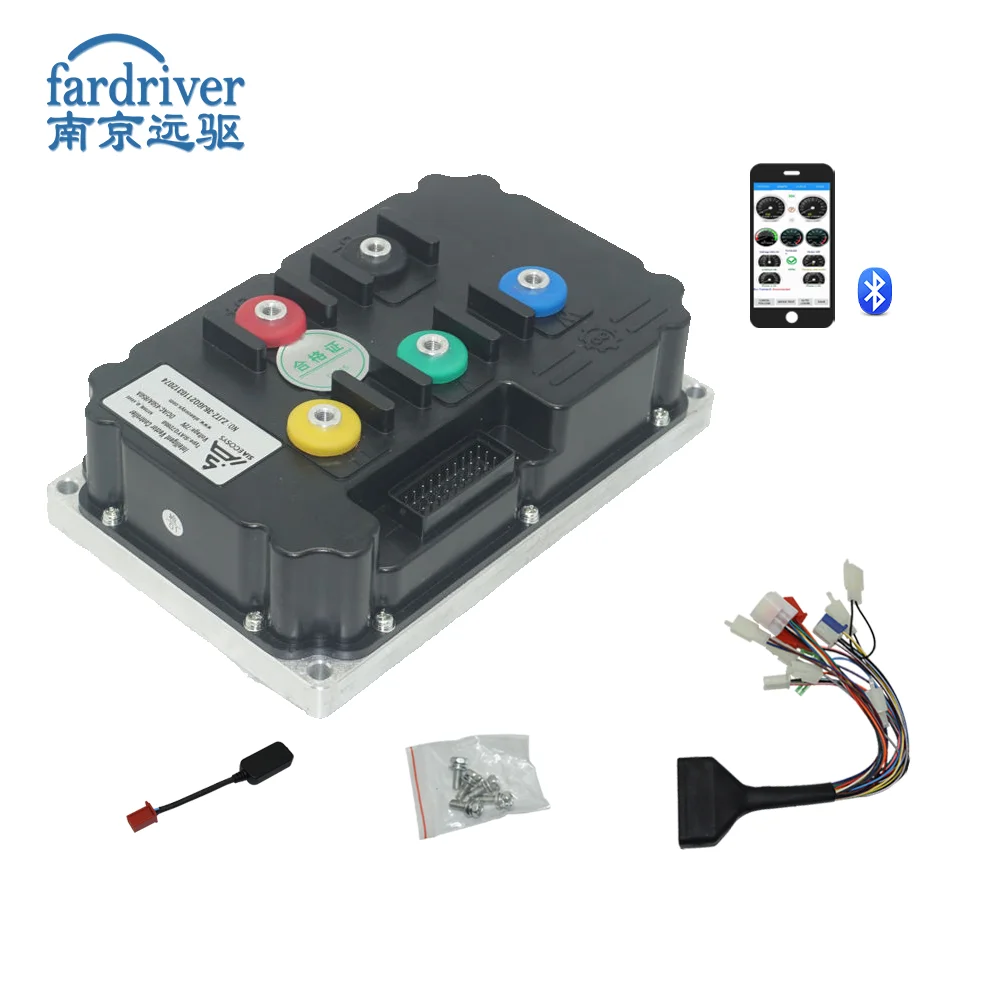 FarDriver ND96850 84V 850A Programmable Controller for Electric Motorcycle Scooter Bike 6-8KW QS Motor