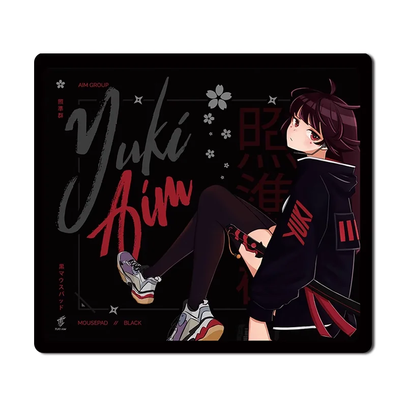 Skypad SORA ガラスゲーミングマウスパッド YUME 滑らかなつや消し表面