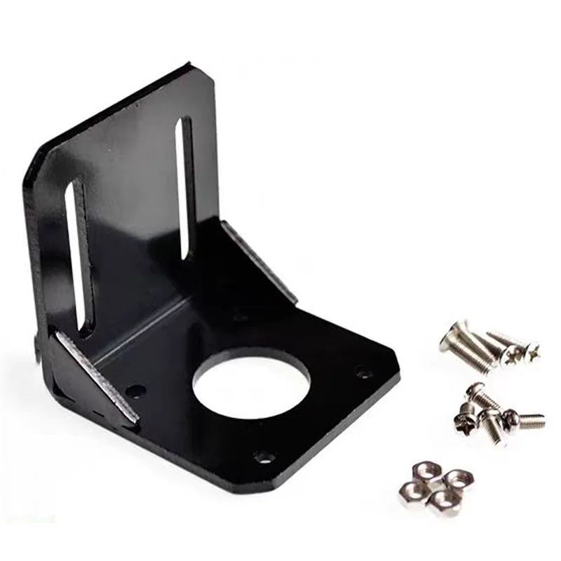 อุปกรณ์เสริมเครื่องพิมพ์ 3D เหล็ก 42 Stepper Motor Mount 42 Motor Mount Bracket L-Bracket