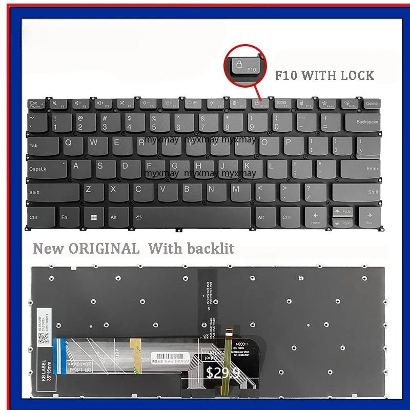 Nuova Tastiera Portatile Originale Per Lenovo Thinkbook14 G5 Irl Abp Thinkbook 14 G5+ Irh 2023