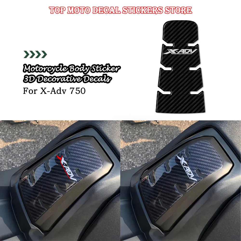 For Honda X-Adv 750 XADV750 2017-2022 Motorcycle Fuel Tank Door Sticker Anti-Scratch Decorative Decal