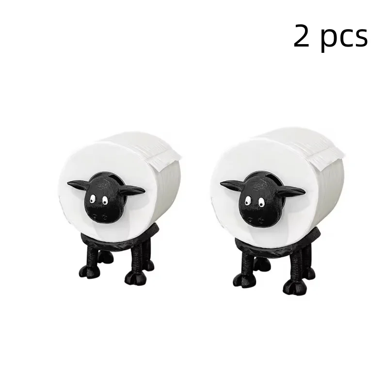 1 st/2 st Leuke Schapen Hond Vorm Toiletpapier Rek Vrijstaande Opslag Papierrolhouder Dierlijke Vorm decoratieve Toiletpapier Rac