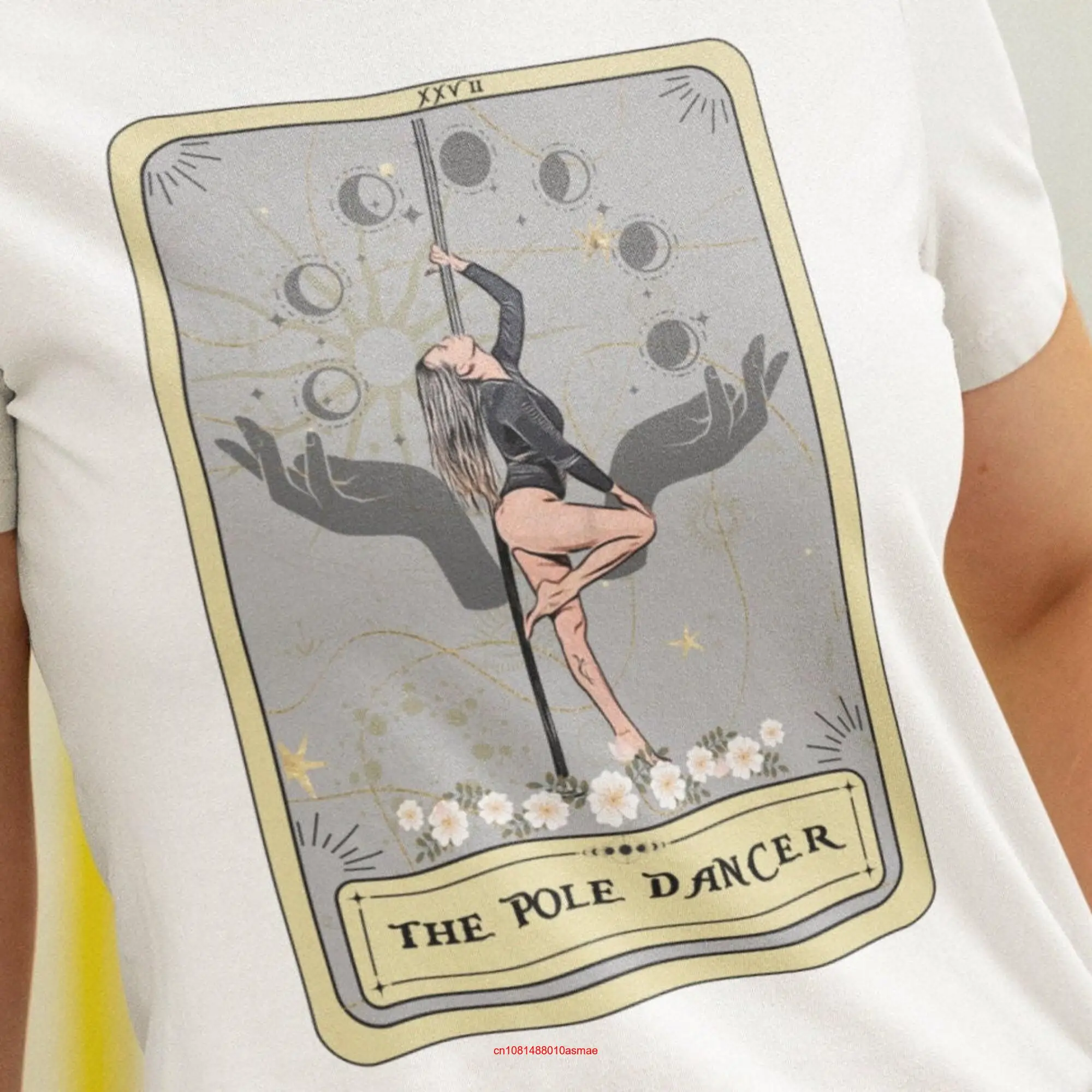 Pole Dancing TaroT T Shirt for Dancer PoleDancing with Card Design Dance Lover long or short sleeves