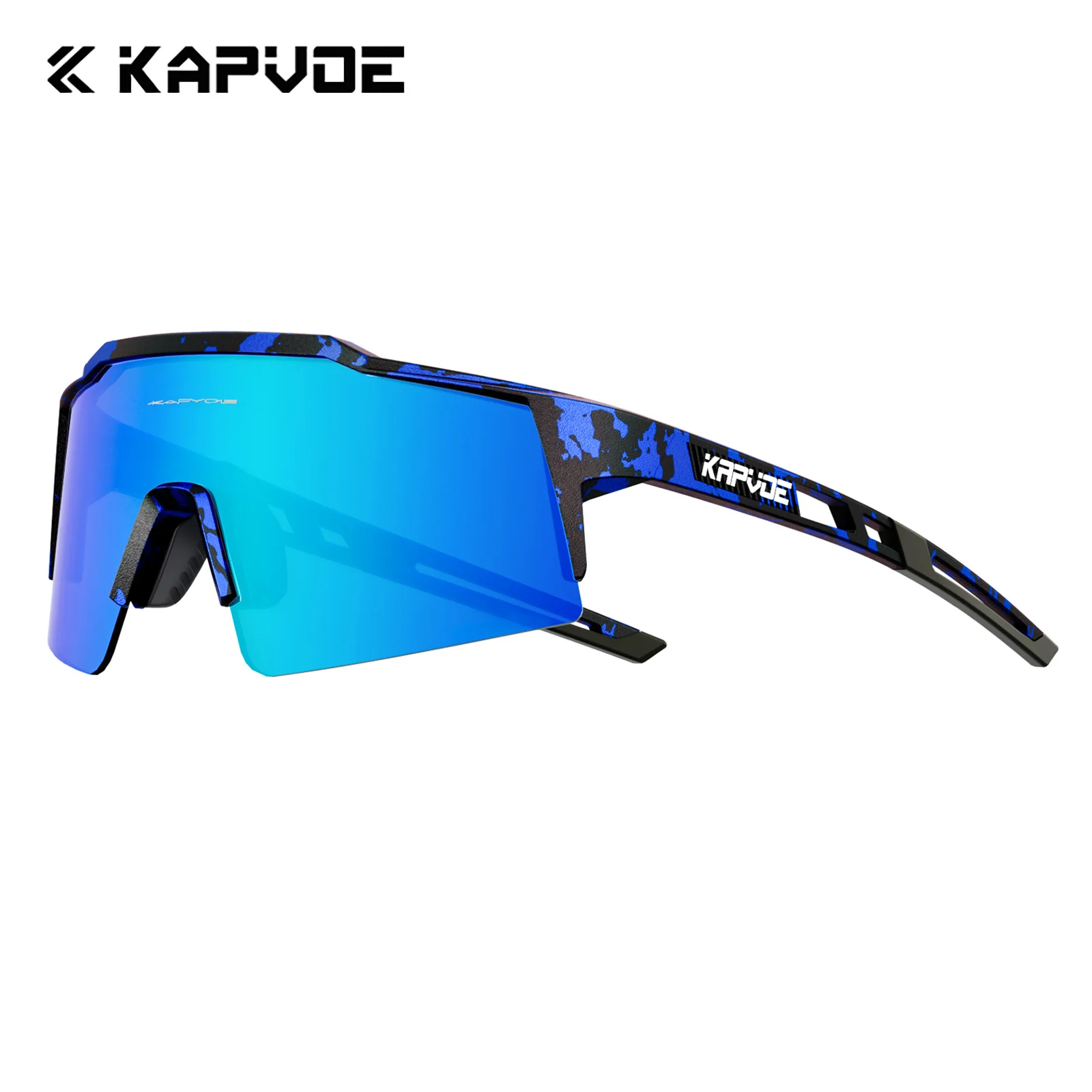 Kapvoe Radfahren Sonnenbrille UV400 Radfahren Gläser Polarisierte Integrierte Myopie Rahmen Mann Fahrrad Brillen Outdoor MTB Fahrrad Brille 3