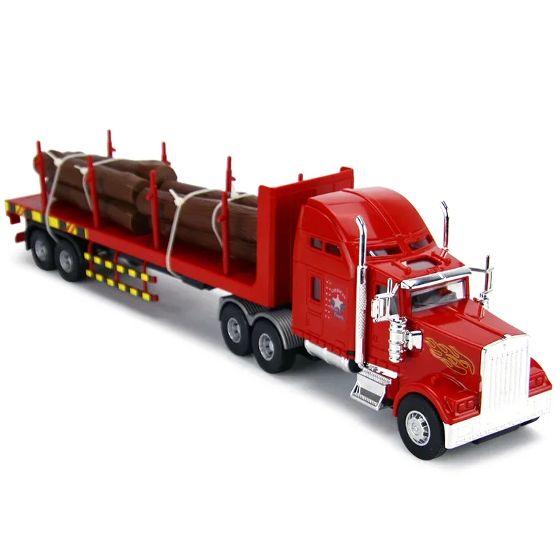 ABS Plastic Toy Car Dicase Transport Vehicle Wood Truck Children Toy Gift