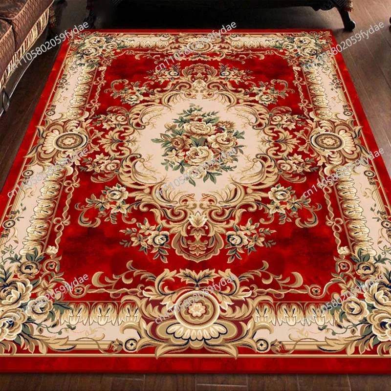 

Европейский ковер для гостиной, прикроватный коврик для спальни, утолщенный коврик для дивана и кофейного столика, удобный коврик для детской комнаты.