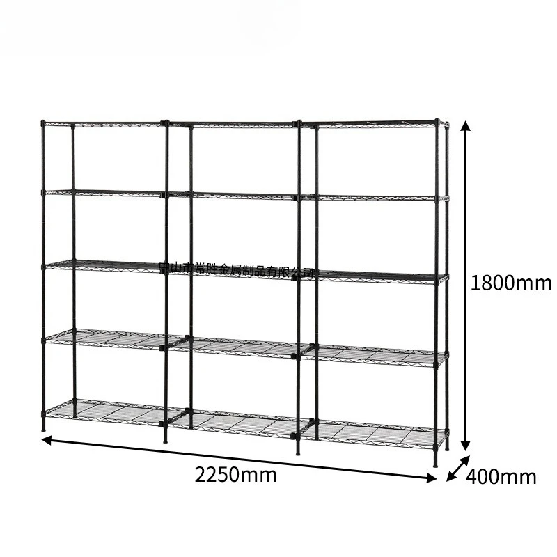 Multi-functional display rack, balcony, bedroom, living room storage rack, floor-to-ceiling multi-storey basement, garage row