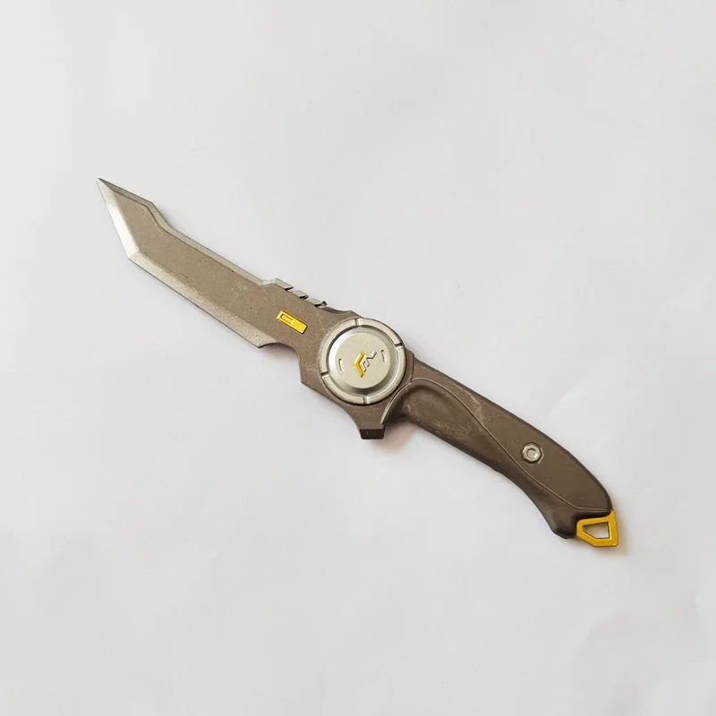 19cm nuevo juego Valorant periférico modelo de Metal armas y accesorios cuchillo decoración de escritorio adornos niños regalos de cumpleaños Juguetes