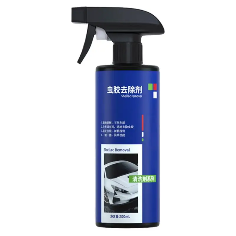 

500ml Fast-Acting Adhesive And Tree Sap Removal Tool Vehicle Cleaning Detergent Shellacs Remover Car Wash Supplies