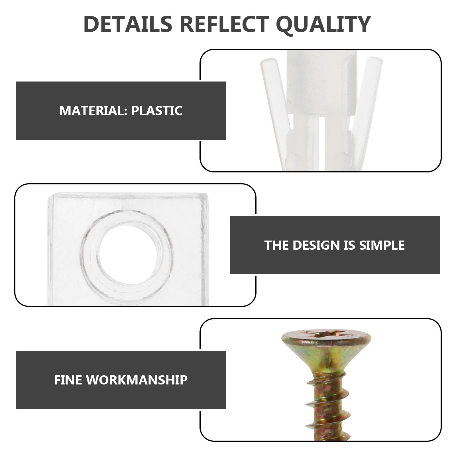 

Mirror Retainer Buckles Glass Shelf Brackets Heavy Duty Furniture Supports Plastic Holders Clamps Home Decor Accessories Wine