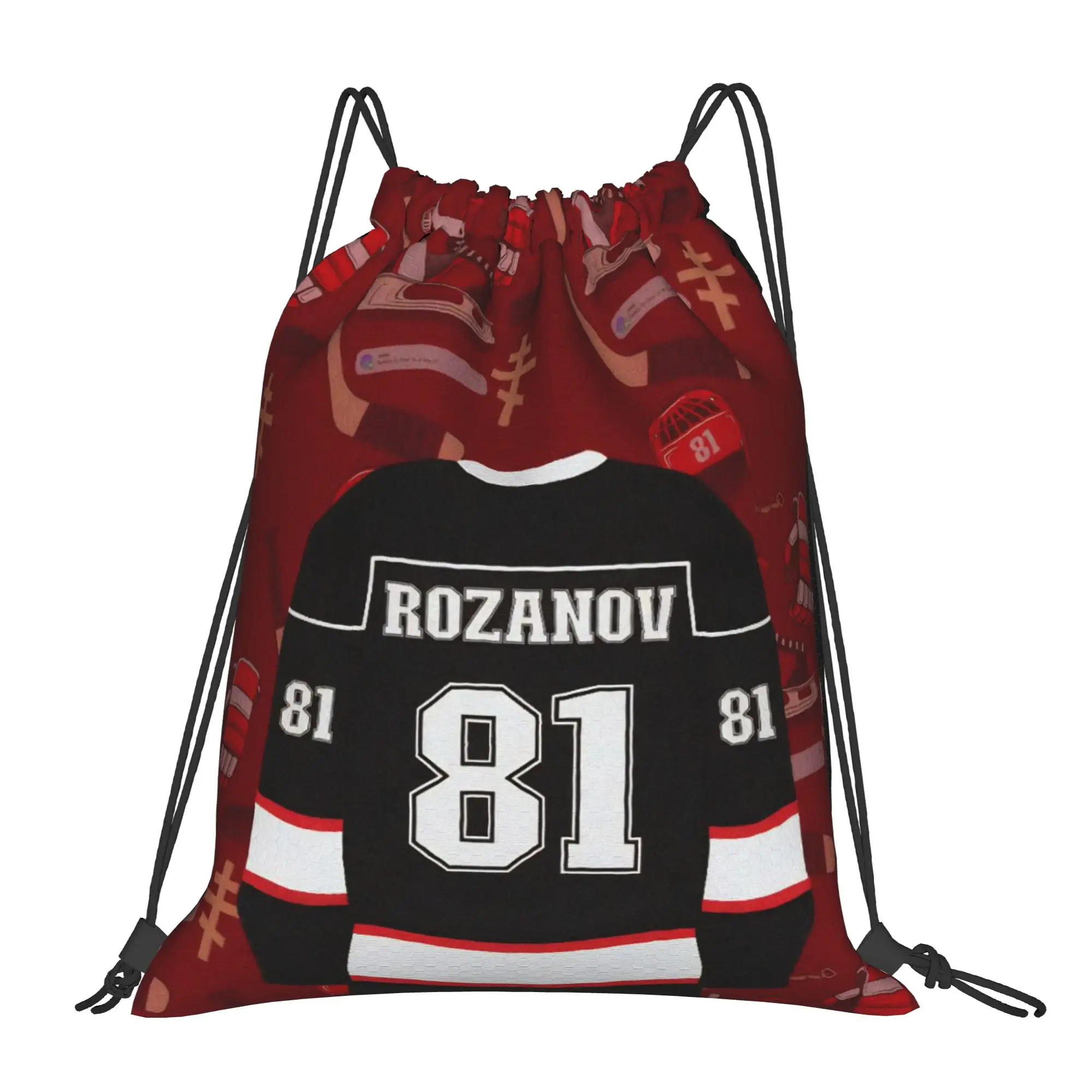 

Heated Rivalry Drawstring Bags Sports Backpack Gym Sackpack Water Resistant String Bags for Cycling