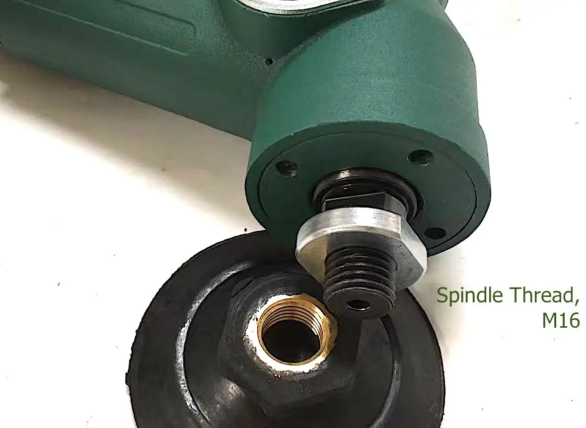 

TY75410SH New Design Air Wet Polisher W/ 4" Backing Pad Tarboya Water-Feed Polisher for Stone Polishing/Finishing