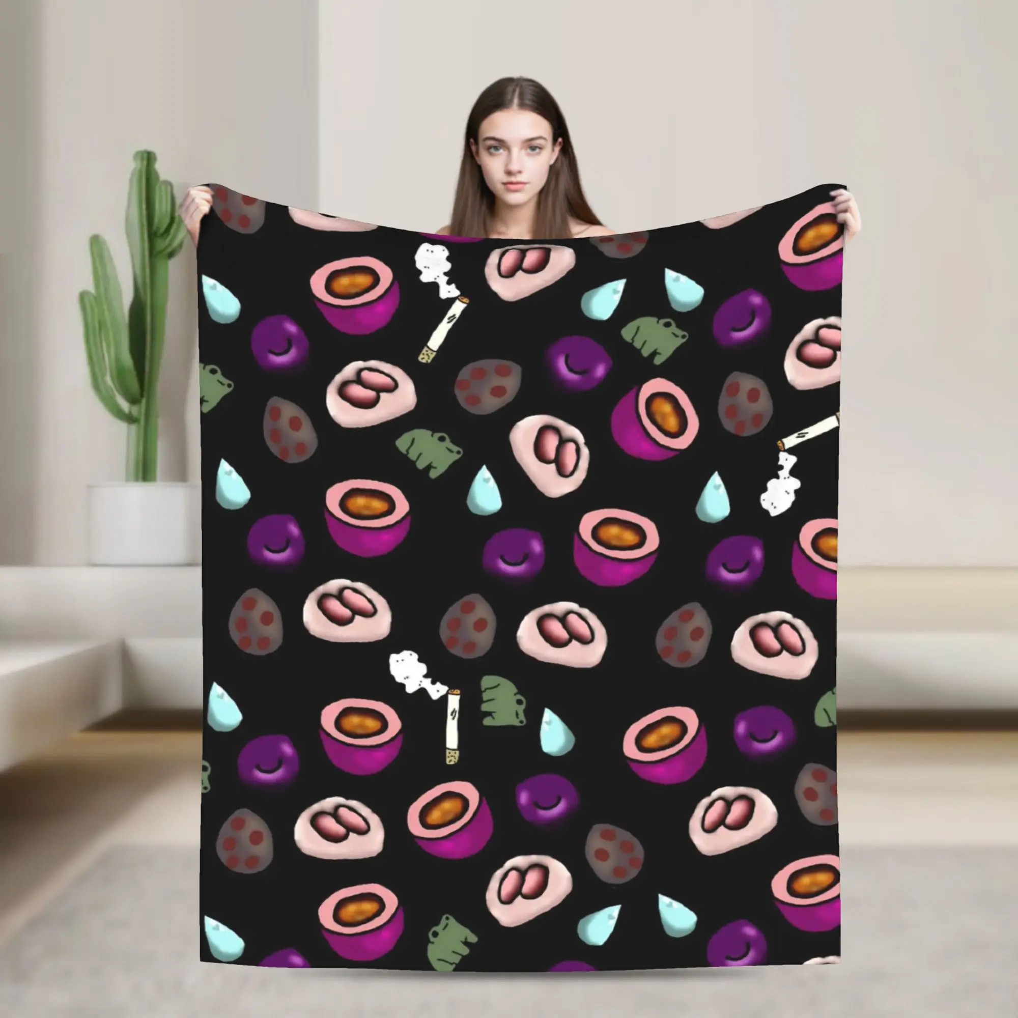 Stardew Valley Animals Blanket Multiple Sizes Super Soft Cozy  Throw Blankets for Sofa Couch and Bed