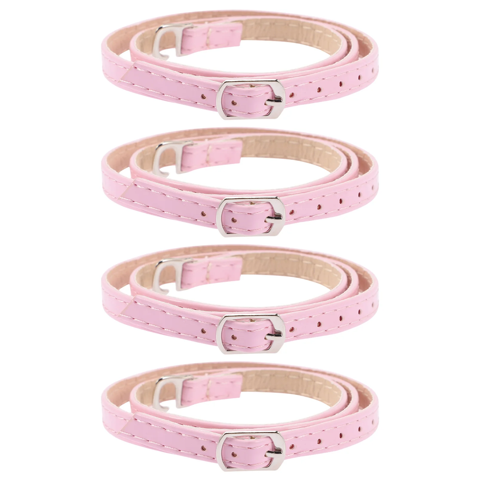 

2pcs 2 Pairs Anti-drop Shoelaces High Heels Ankle Straps Replacement Laces Fit Any Heels Practical Gifts Shoe Accessories