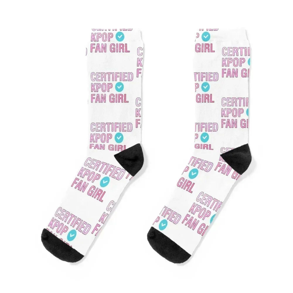 Certified KPOP Fangirl! Socks Children's essential men cotton high quality Socks Ladies Men's