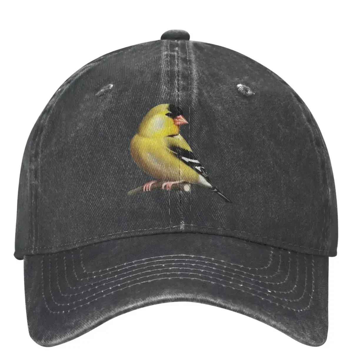 Goldfinch Casual Baseball Cap Spring Birding Lover Trucker Hat Hot Sale Hunting Camping Hip Hop Hats Streetwear Baseball Caps