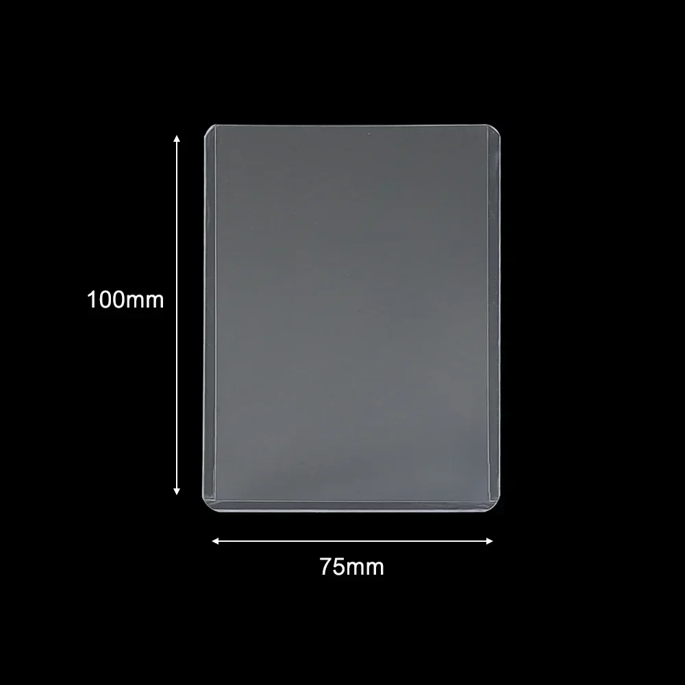 10/20pcs Transparent Album Card Holder with Protective Film Idol Photo Game Card Holder Korea Kpop Card Holder