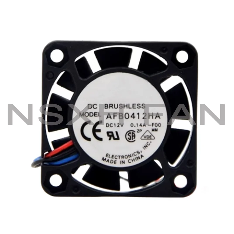 

NEW AFB0412HA -ROO 12V 0.14A 4010 4CM Double Ball Bearing Cooling Fan